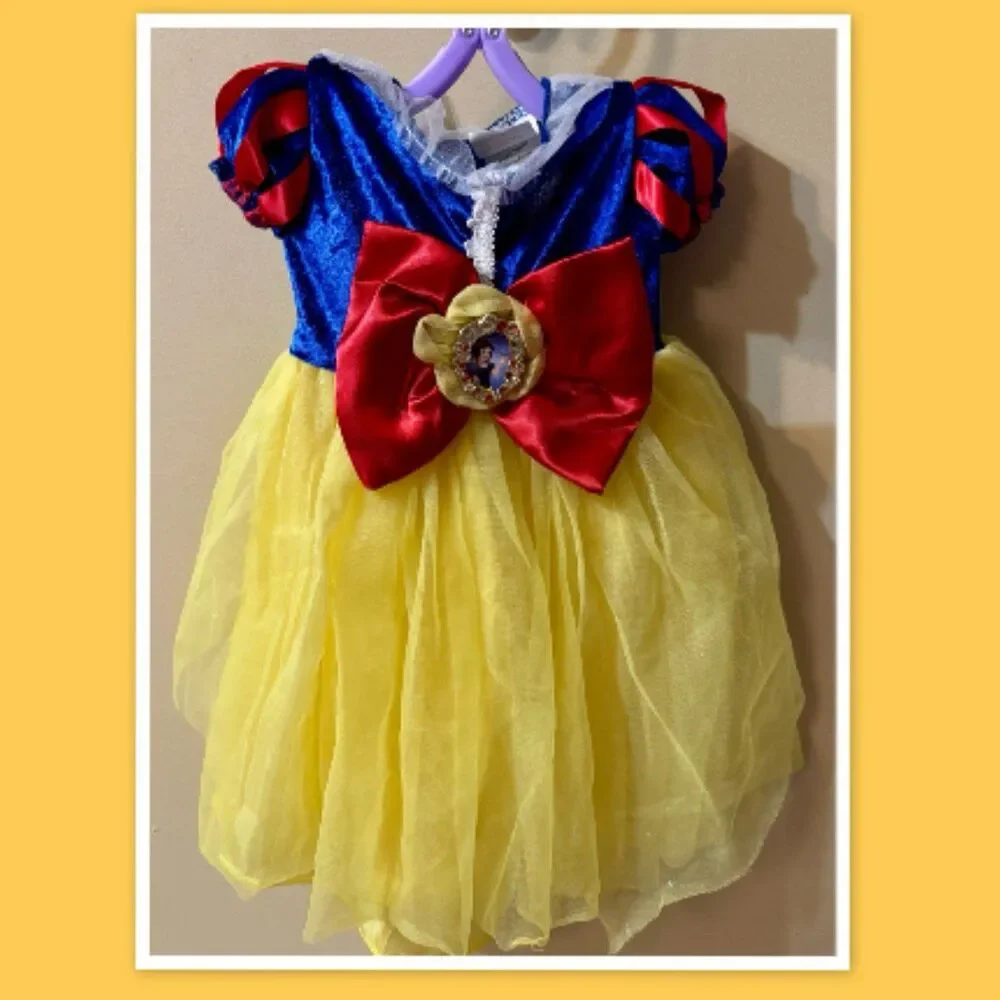 Disney Baby Snow White ~ Infant Costume Dress ~ Size 6-12 Mo.